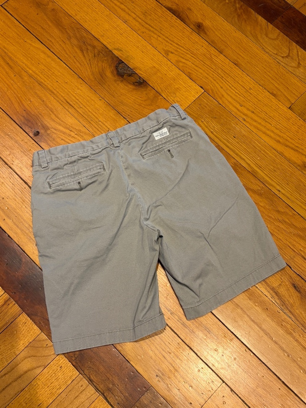 Vineyard Vines Breaker Shorts Mens 31 Khaki Tan Flat Front Chino